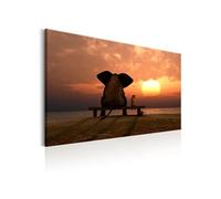 Tableau Imprimé "Evening Rest" 40 x 60 cm Multicolore G