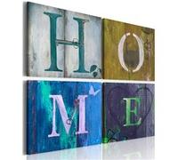 Tableau Faites comme chez vous-Taille L 80 x H 80 cm