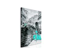 Tableau Imprimé "Far Dreams Blue" 80 x 120 cm Multicolore G