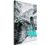 Tableau Imprimé "Far Dreams Blue" 80 x 120 cm Multicolore G