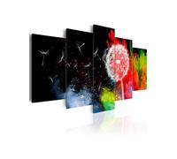 Tableau Festival of Colours-Taille L 200 x H 100 cm Imprimé