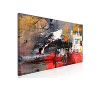 Tableau Imprimé "Fiery Rush Narrow" 50 x 150 cm Multicolore G