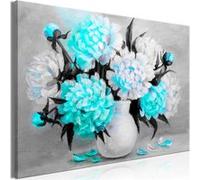 Tableau Imprimé "Fragrant Colours Wide Blue" 60 x 90 cm Multicolore G