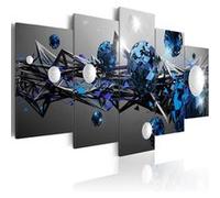 Tableau Imprimé "Geometric Milky Way" 100 x 200 cm Multicolore G