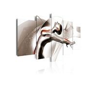 Tableau Imprimé "Gold Dance : She" 50 x 100 cm