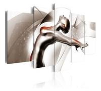 Tableau Imprimé "Gold Dance : She" 50 x 100 cm Multicolore G