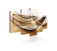 Tableau Imprimé "Golden Frame II" 50 x 100 cm