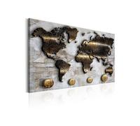 Tableau Imprimé "Golden Journey" 60 x 90 cm Multicolore G