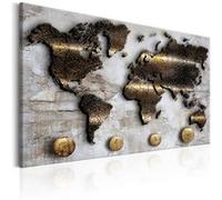 Tableau Imprimé "Golden Journey" 60 x 90 cm Multicolore G