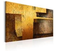 Tableau Imprimé "Golden Modernity" 80 x 120 cm Multicolore G