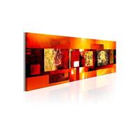 Tableau Imprimé "Golden Spell" 40 x 120 cm