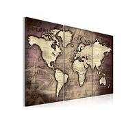 Tableau Imprimé "Golden Travels" 60 x 90 cm Multicolore G