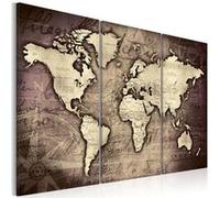 Tableau Imprimé "Golden Travels" 60 x 90 cm Multicolore G