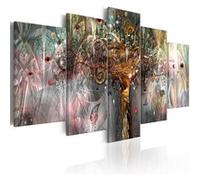 Tableau Imprimé "Golden Tree II" 50 x 100 cm Multicolore G