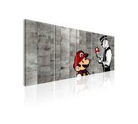 Tableau Imprimé "Graffiti on Concrete" 80 x 200 cm