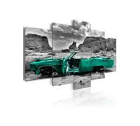 Tableau Imprimé "Green Car" 50 x 100 cm