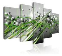 Tableau Green Rhythm-Taille L 100 x H 50 cm