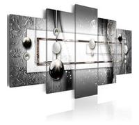 Tableau Imprimé "Grey Symmetry" 50 x 100 cm Imprimé G