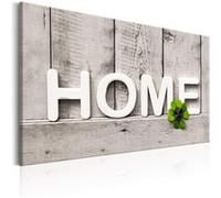 Tableau Imprimé "Happy Home" 60 x 90 cm Multicolore G