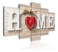 Tableau Non renseigné Tableau Home: House of Love-Taille L 200 x H 100 cm
