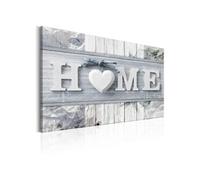 Tableau Imprimé "Home : Winter House" 80 x 120 cm