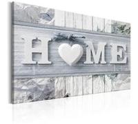 Tableau Imprimé "Home : Winter House" 80 x 120 cm