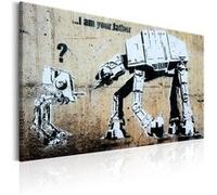 Tableau Imprimé "I Am Your Father - Banksy" 80 x 120 cm Multicolore G