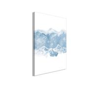 Tableau Imprimé "Ice Land" 80 x 120 cm Multicolore G