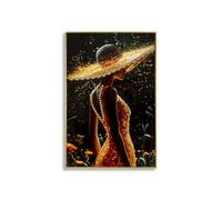 Tableau Imprimé "Illuminy I" 62x92cm Multicolore