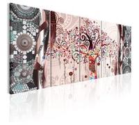 Tableau Imprimé "Impressive Tree" 80 x 200 cm Multicolore G