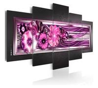 Tableau Imprimé "In Pink Waves" 100 x 200 cm Multicolore G