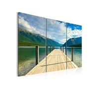 Tableau Imprimé "Jetée sur le Lac" 60 x 90 cm