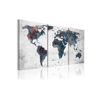 Tableau Non renseigné Tableau La randonnée des continents-Taille L 120 x H 60 cm