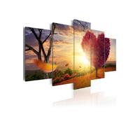 Tableau Imprimé "Land of Feelings" 100 x 200 cm