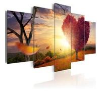 Tableau Imprimé "Land of Feelings" 100 x 200 cm Multicolore G