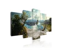 Tableau Imprimé "Le Vol de Faucon" 50 x 100 cm