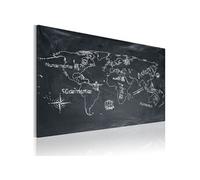 Tableau - Leçon de géographie (en langue allemande) - 120x80 Artgeist (4280)