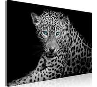 Tableau Imprimé "Leopard Portrait Wide" 60 x 90 cm