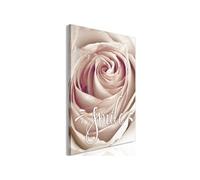 Tableau Imprimé "Let's Smile!" 40 x 60 cm Multicolore G