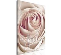 Tableau Imprimé "Let's Smile!" 40 x 60 cm Multicolore G