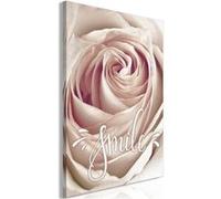 Tableau Imprimé "Let's Smile!" 80 x 120 cm Multicolore G