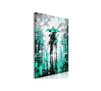 Tableau Imprimé "Lovers in Colour Green" 60 x 90 cm