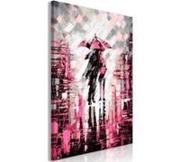 Tableau Imprimé "Lovers in Colour Pink" 80 x 120 cm Multicolore G