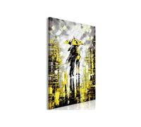 Tableau Imprimé "Lovers in Colour Yellow" 60 x 90 cm