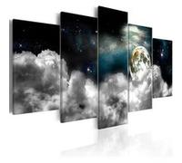 Tableau Imprimé "Magic Night II" 100 x 200 cm Multicolore G