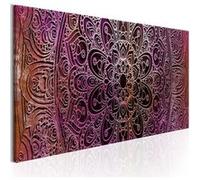 Tableau Imprimé "Mandala : Amethyst Energy" 40 x 120 cm Imprimé G