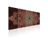 Tableau Imprimé "Mandala : Flower Bouquet" 90 x 225 cm