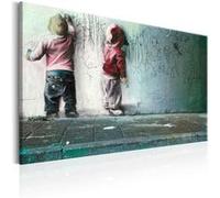 Tableau Imprimé "Modern Playground" 40 x 60 cm Multicolore G