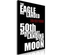 Tableau Imprimé "Moon Landing" 80 x 120 cm Multicolore G