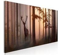 Tableau Imprimé "Morning Narrow Brown" 40 x 120 cm Multicolore G